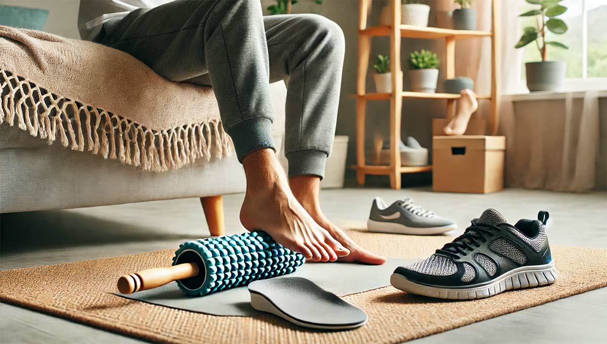 домашнее лечение плоскостопия