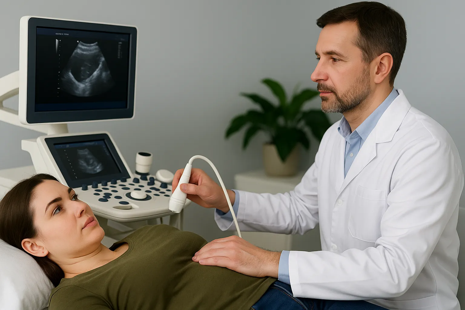 УЗИ брюшной аорты день в день