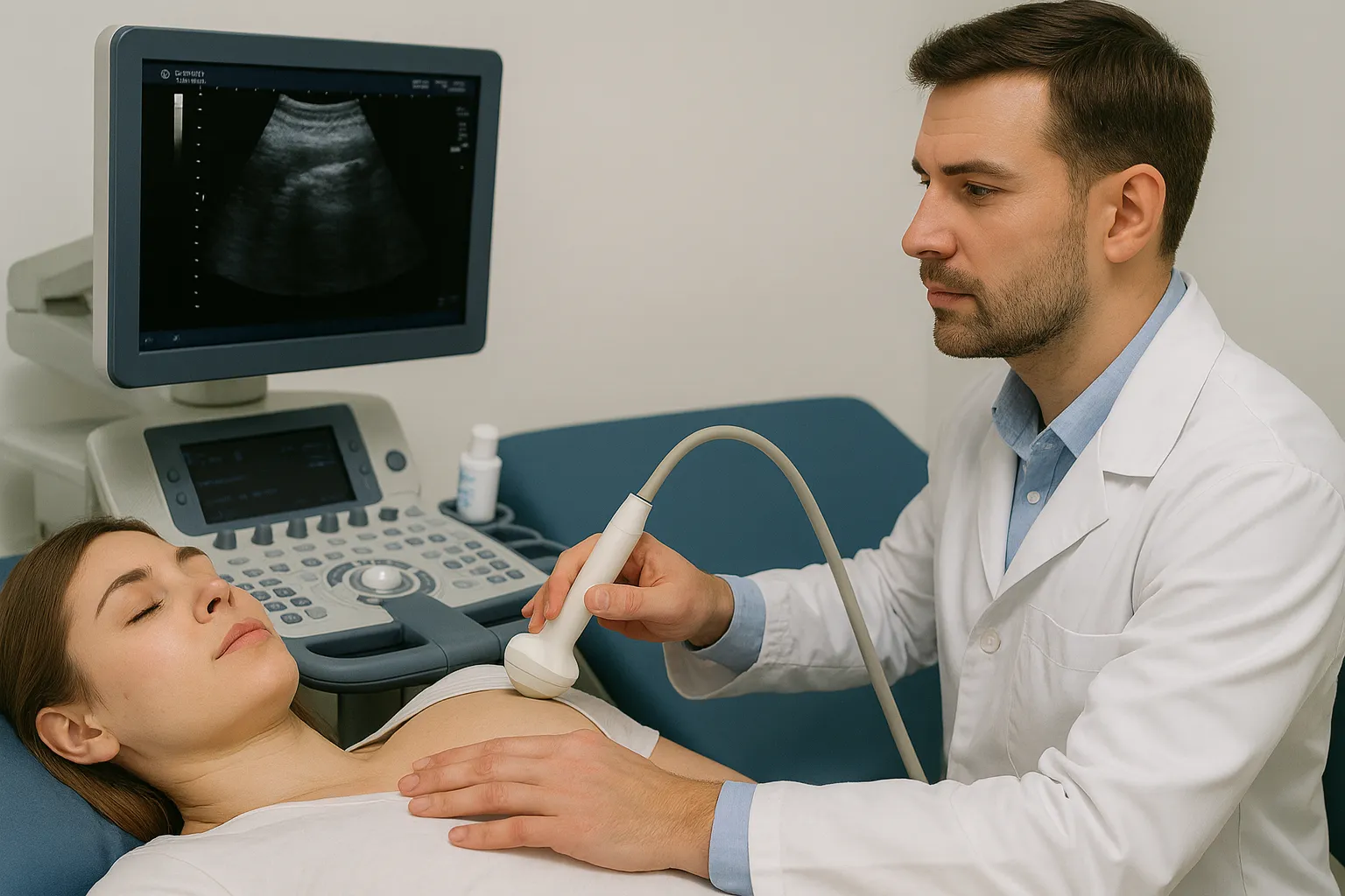 УЗИ грудной клетки эффективно