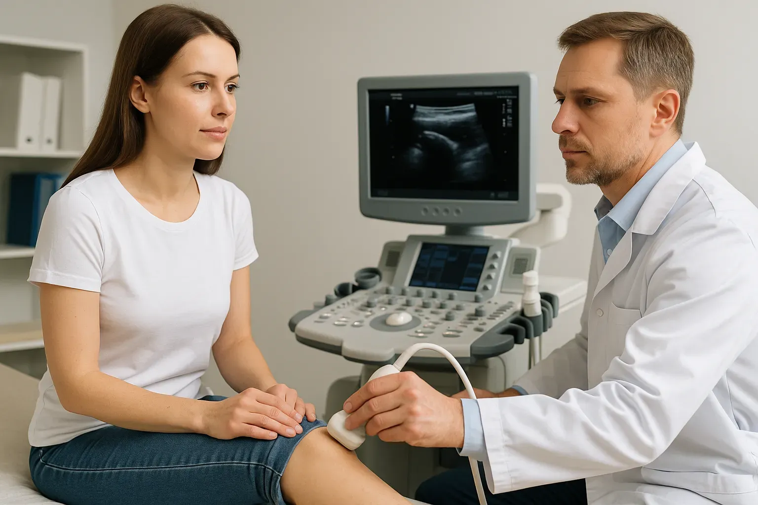 УЗИ коленного сустава качественно