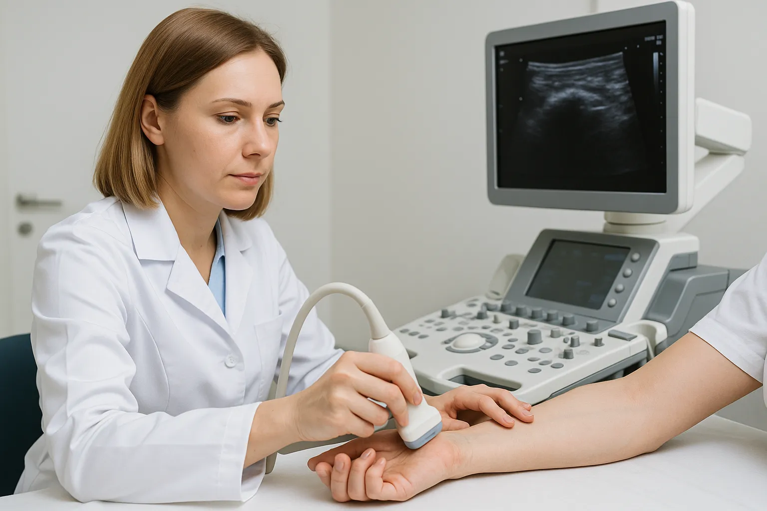 УЗИ лучезапястного сустава недорого, быстро и безболезненно