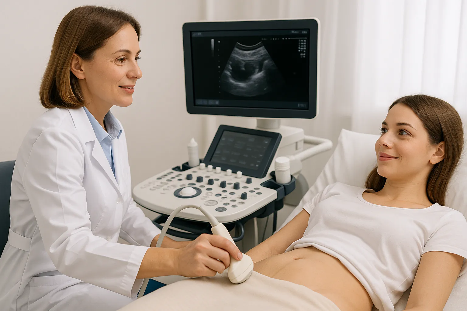 УЗИ матки в день назначения