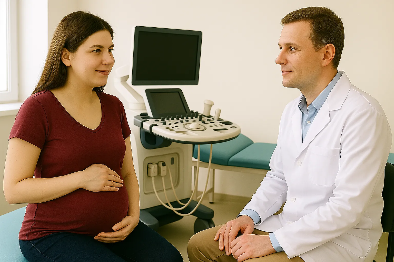 УЗИ скрининг 1-го триместра быстро