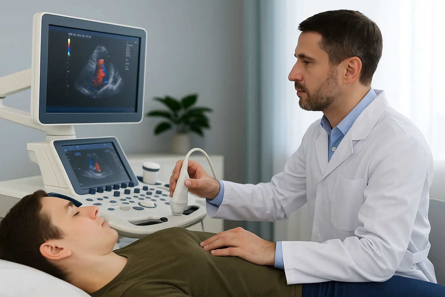 точное и информативное исследование — допплерографию сердца