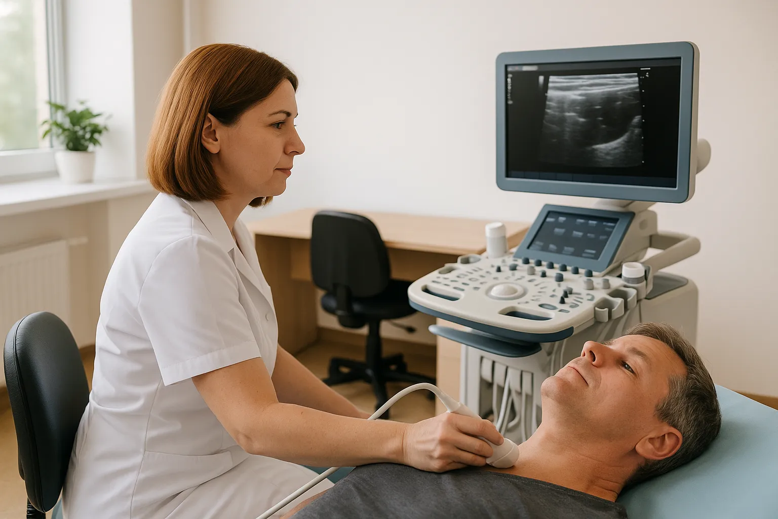 УЗИ шеи точно и без боли