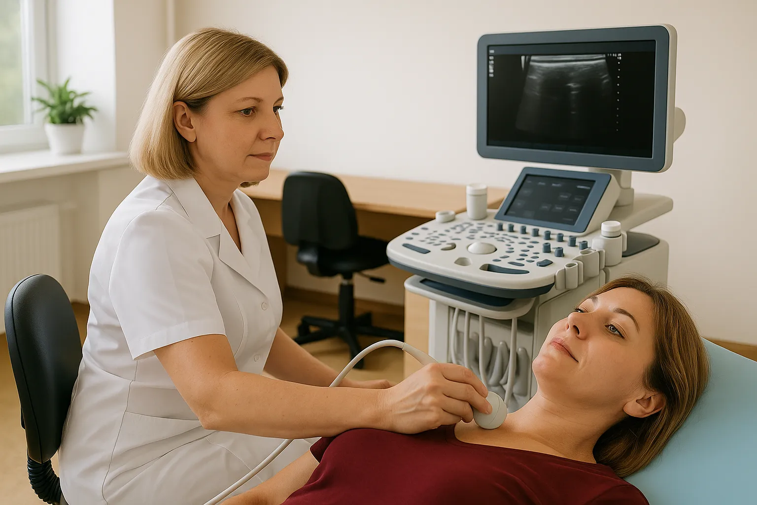 УЗИ щитовидной железы качественно